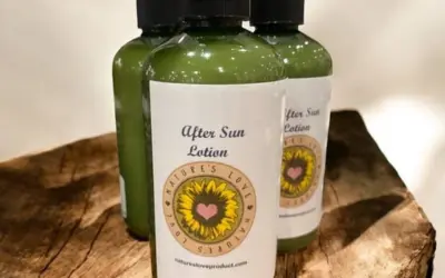 After Sun Body Lotion -Made with Aloe Vera and Essential Oil