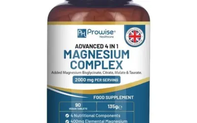 Magnesium Glycinate Complex – 90 Vegan Tablets – By Prowise
