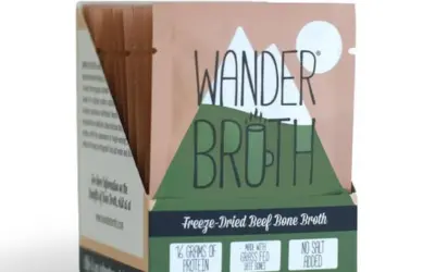 Freeze-Dried Grass-Fed Beef Bone Broth (No Salt Added)